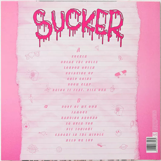 Charli xcx - Sucker UO Raspberry LP