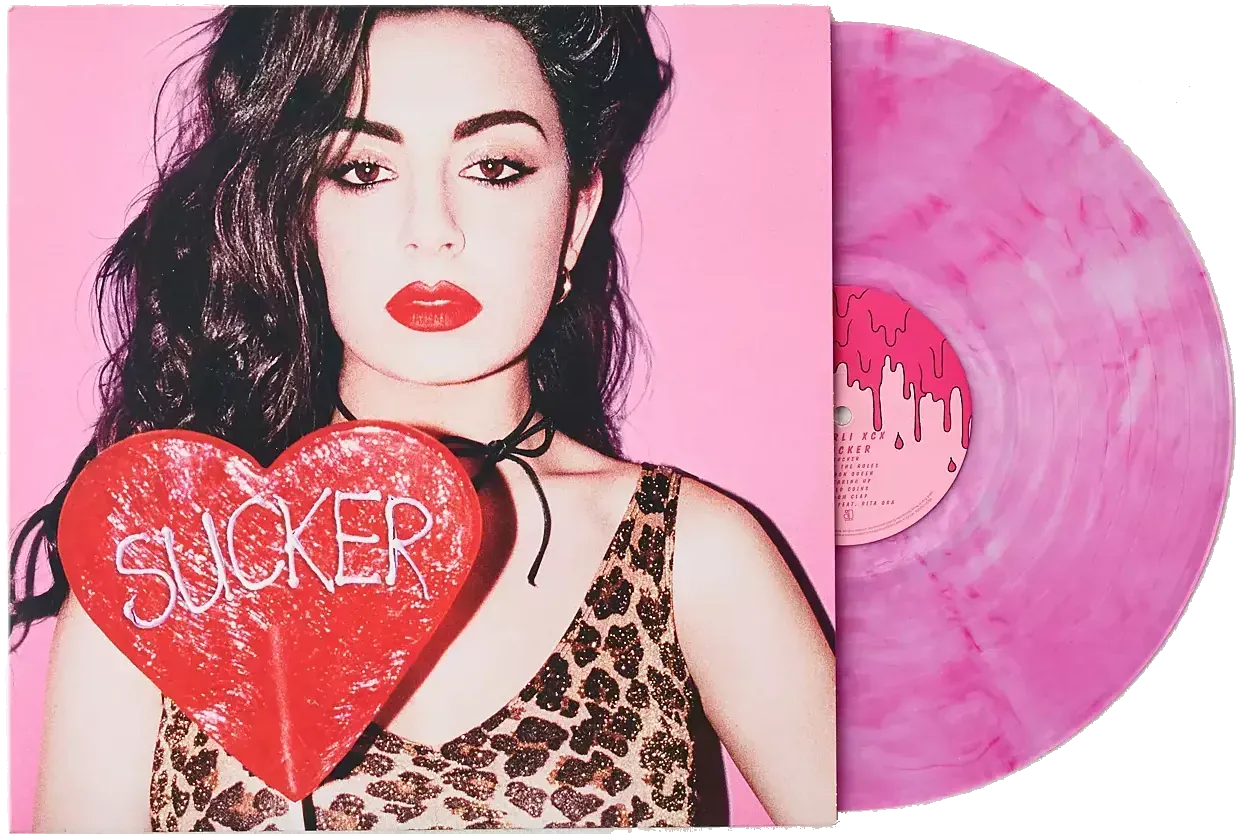 Charli xcx - Sucker UO Raspberry LP