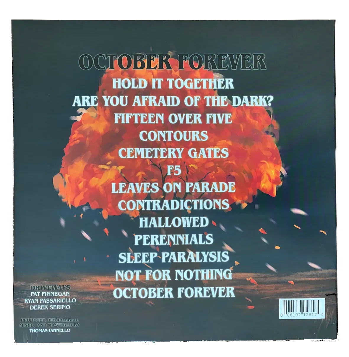 Driveways - October Forever Orange/Blue Splatter LP