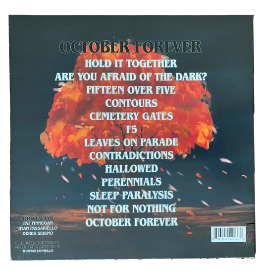 Driveways - October Forever Orange/Blue Splatter LP