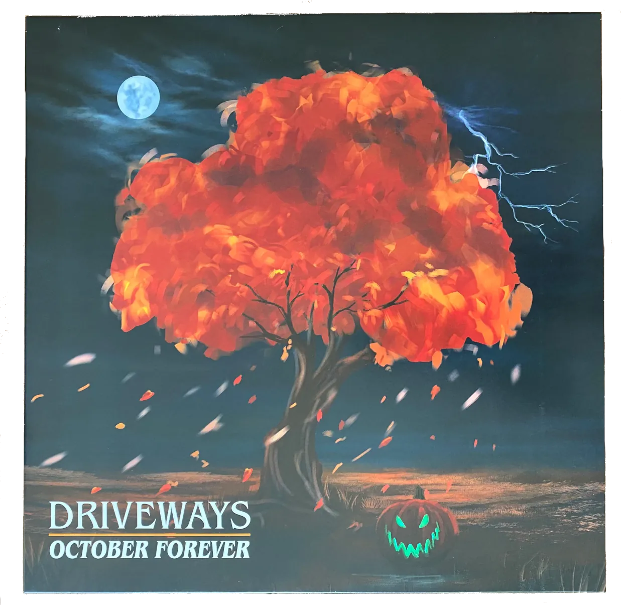Driveways - October Forever Orange/Blue Splatter LP