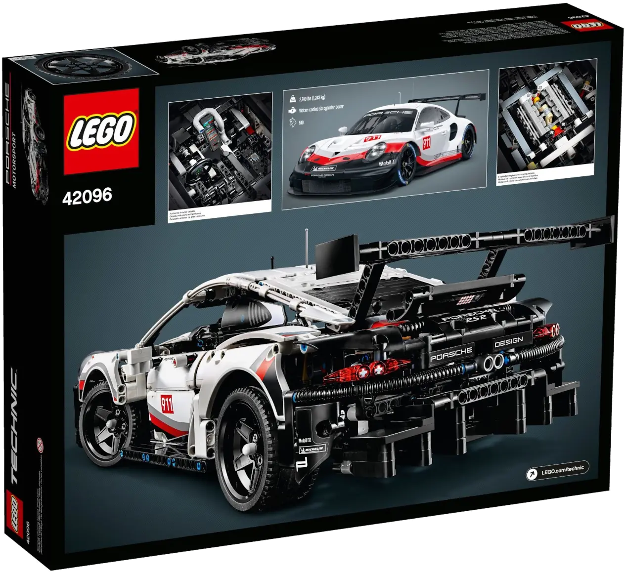 Lego Technic 42096 Porsche 911 RSR