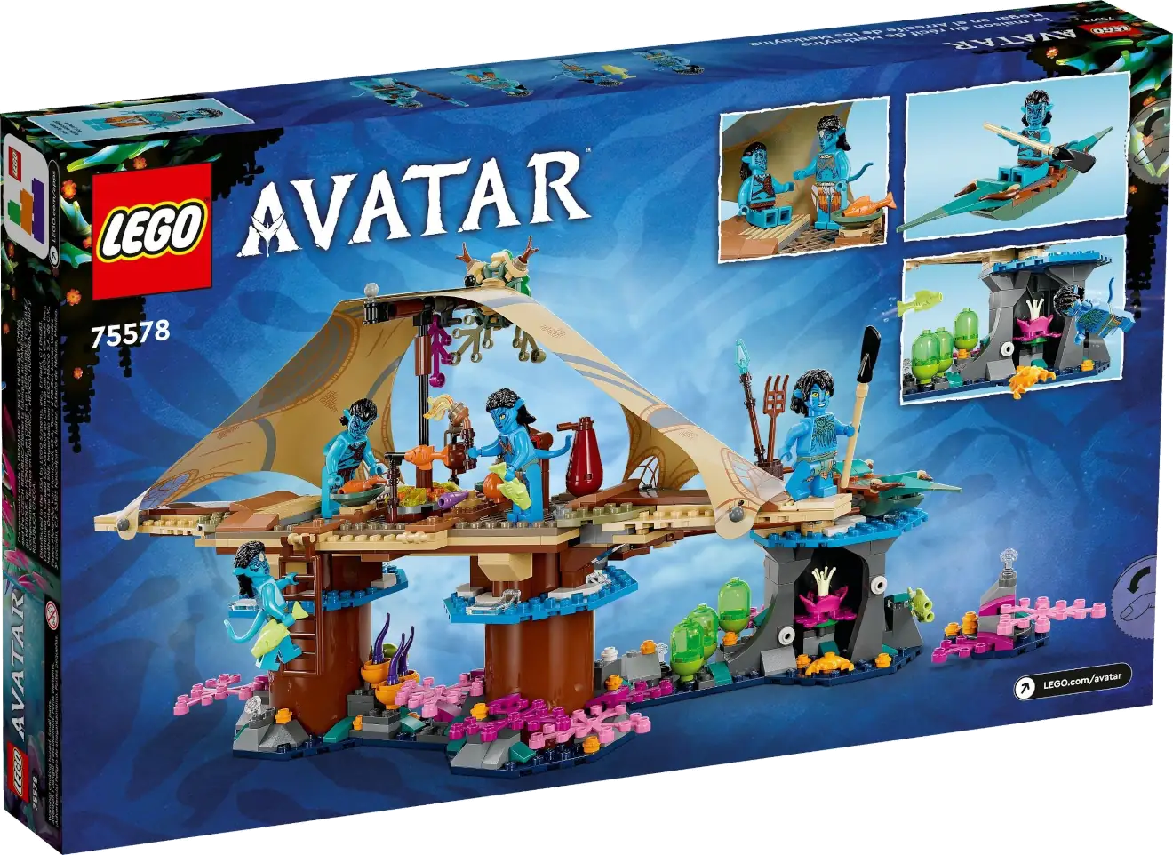 Lego Avatar 75578 Metkayina Reef Home
