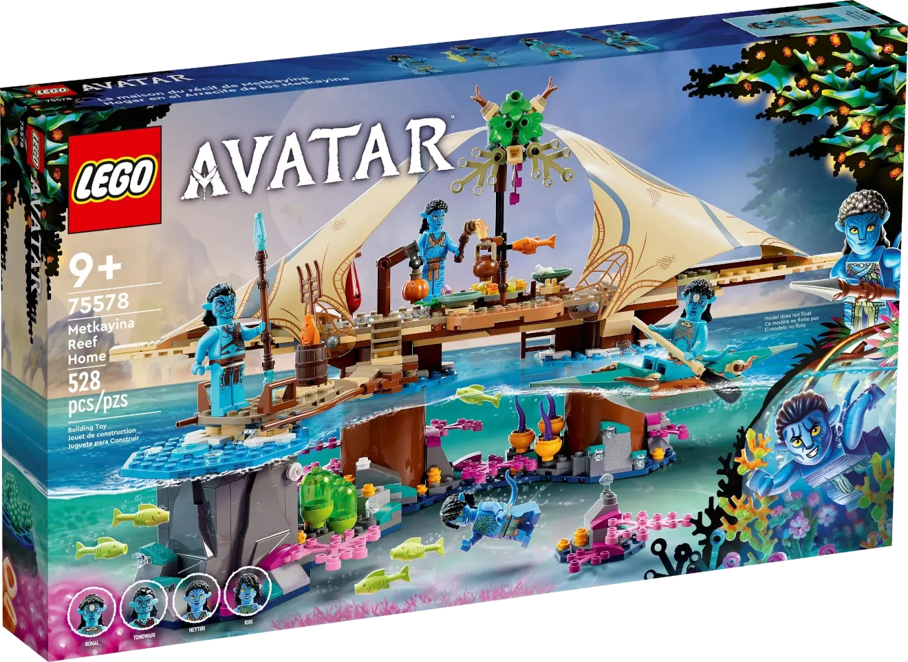 Lego Avatar 75578 Metkayina Reef Home