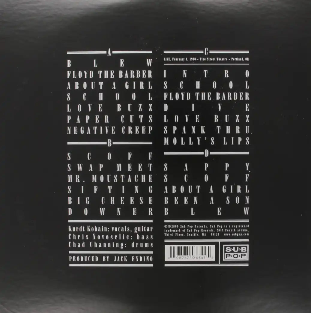 Nirvana - Bleach (20th Anniversary 2LP)