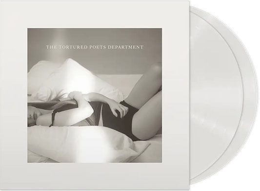 Taylor Swift - The Tortured Poets Department The Manuscript 2LP Ghosted White Vinyl with Hand Signed Photo