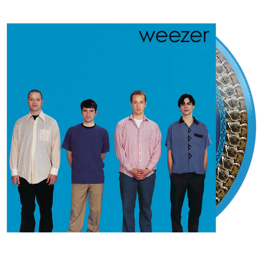 weezer blue album 30th anniversary limited edition zoetrope vinyl cover w/ disc preview.